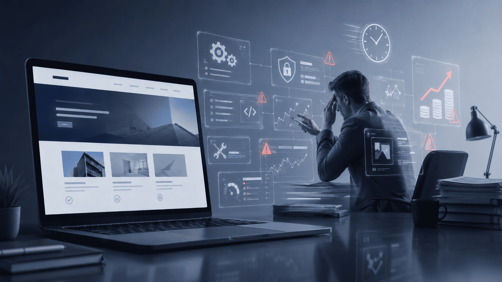 Gestione sito web professionale perché farlo da soli ti costa di più